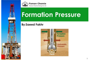 فشارهای منفذی در سازندها ( Formation Pore Pressure )